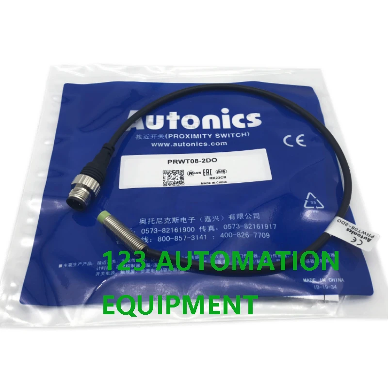 Authentic New Autonics PRWT08-1.5DO 2DO Cylindrical Proximity Switch DC 2 Wire Distribution Outlet Type