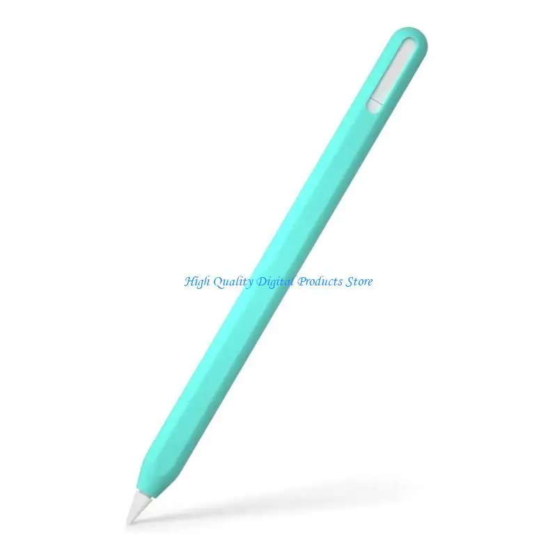 연필을위한 U2JE 인체 공학적 실리콘 그립 (USB C) 보호자 편안한 글쓰기