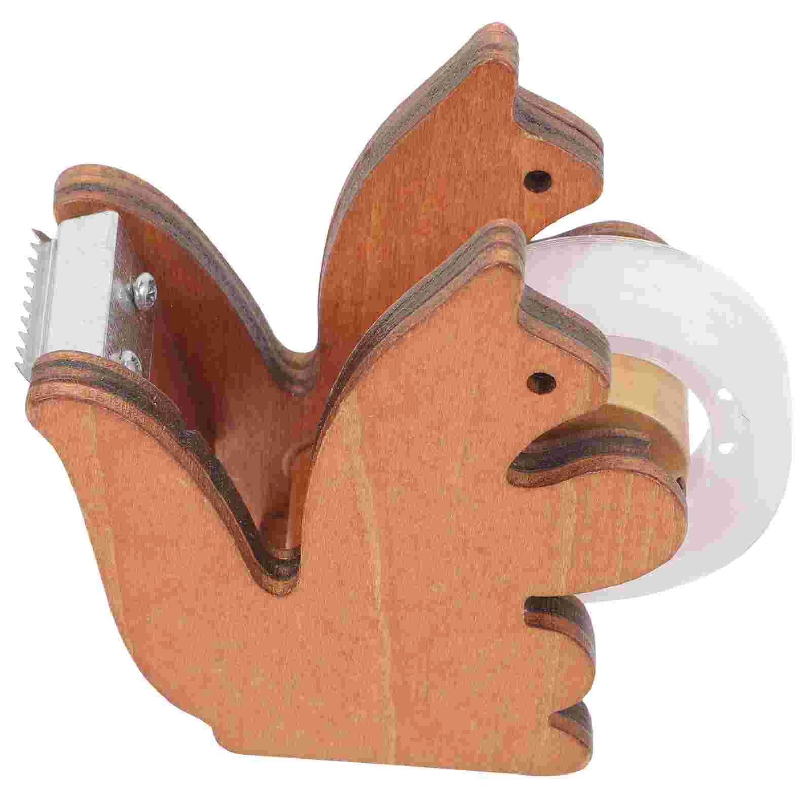 Tape Holder Squirrel Shaped Tape Dispenser Office Tape Dispenser Portable School Supplies tape dispensers