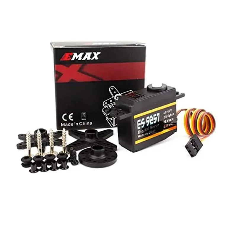 

EMAX ES9257 Micro Digital 3D Micro Tail Servo 2.5KG/ 0.05 SEC for RC Align Trex 450 500 Helicopter Replacement Parts