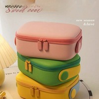 Large Capacity Dopamine Convenient Travel Makeup Bag Waterproof Cosmetic Storage Organizer for Women Toiletry Bag ‌cosmetic Case