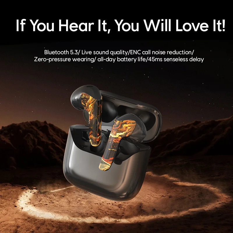 Sabbat M200 True Wireless Bluetooth 5.4 in-ear TWS Headphone Earphone 13mm Dynamic Drivers Full Bass HD Call Stereo Sport Earbud