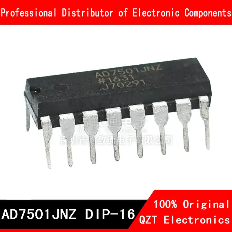 

10pcs/lot AD7501JNZ DIP AD7501 AD7501J AD7501JN DIP-16 new original In Stock