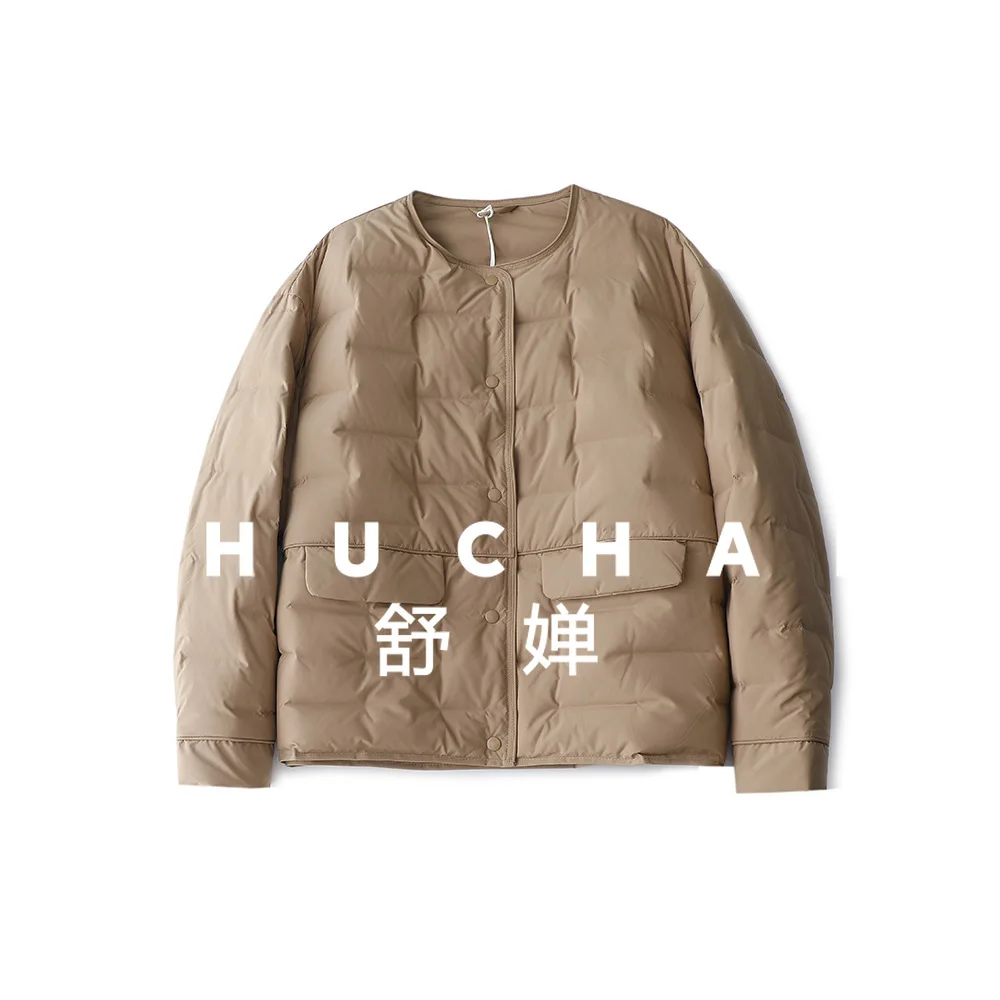 معيار وطني جديد 90 أسفل بطة أسفل ، سترة قصيرة خفيفة ورقيقة للنساء Casacas Para Mujer Invierno 2025 #1