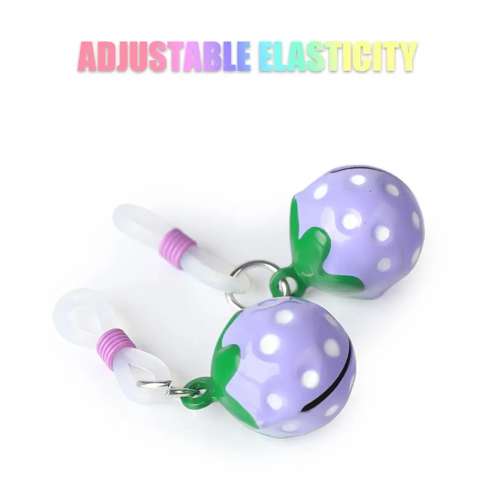 1Pair Women Silicone Nipple Clamps SM Toy Adult Sex Stimulation Bell Bell Small Chest Clitoris Clips Breast Stimulator Sex R7J8