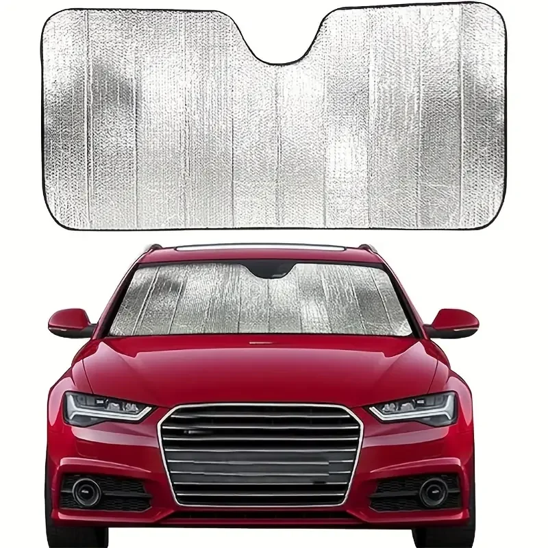 150x80CM Car Window Sun Shade Windshield Snow Ice Anti-UV Protection Front Rear Windshield Block Cover Visor Auto Accessories