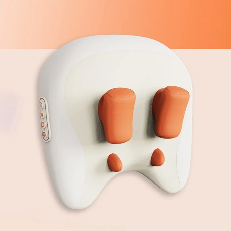 

Cervical Massage Pillow Car Charging Massage Pillow Heat Application Two-in-One Lumbar Scalene Muscle Shoulder Massage Device