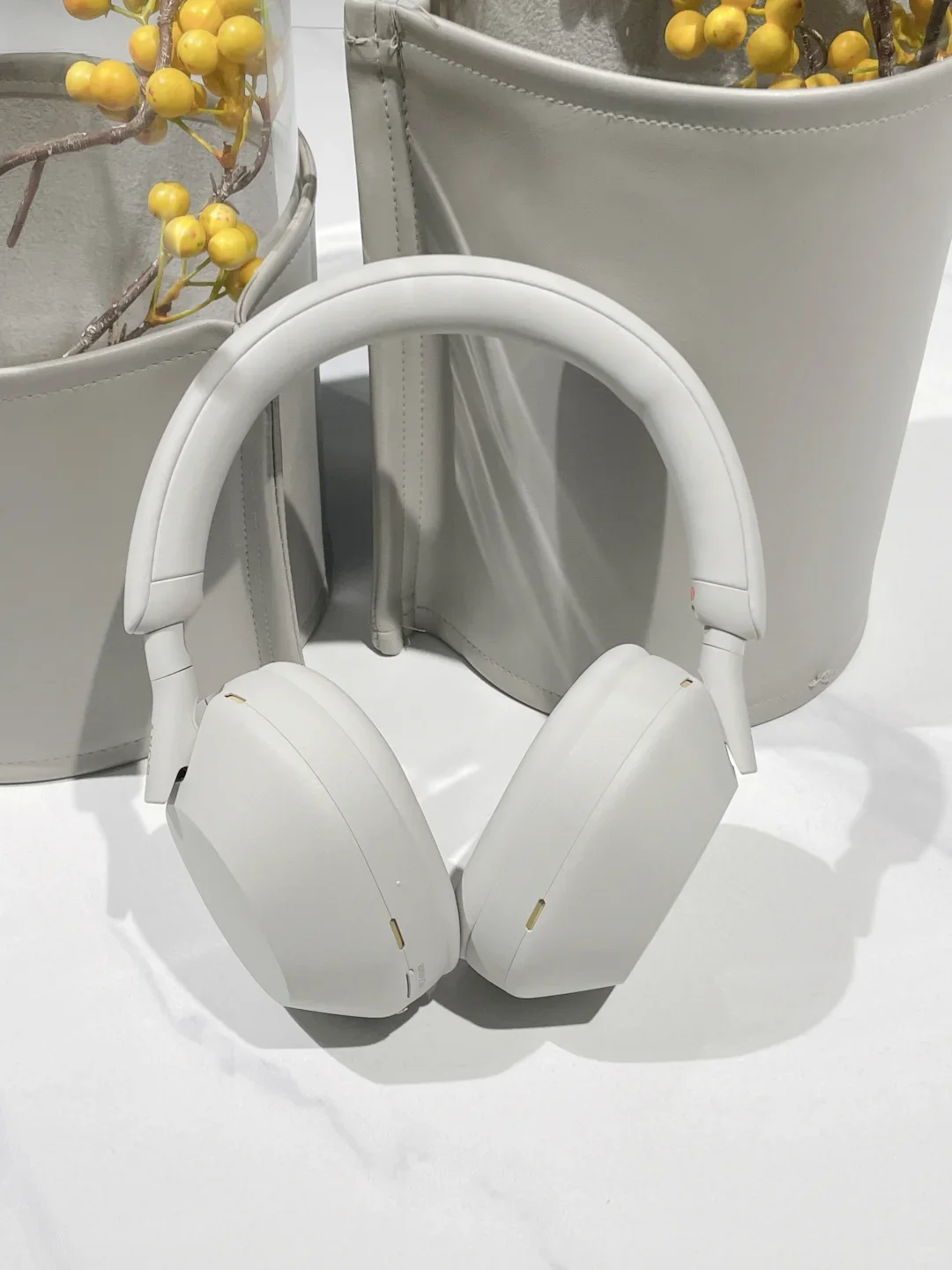 Sony-auriculares inalámbricos WH-1000XM5, audífonos con cancelación de ruido, batería de 30 horas, ajuste suave, procesador integrado de cuero V1 4, micrófonos negros 7
