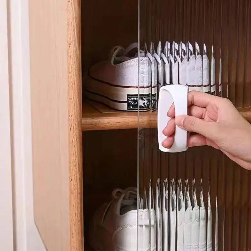 77JA Nội thất cửa sổ đầy màu sắc Nội thất nhà bếp Trang trí ngăn kéo Knob Tủ quần áo kéo Tủ kéo tay cầm tự dính