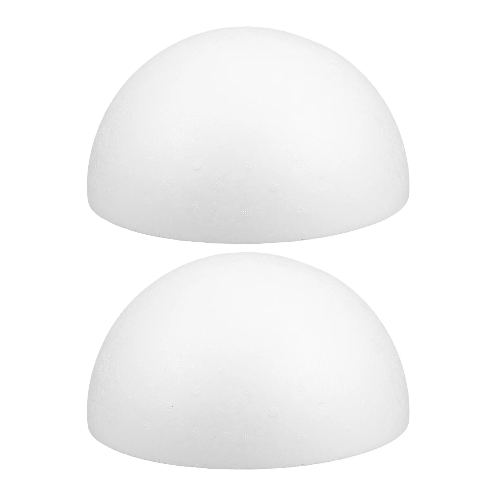 

2pcs Hemispheres 29.5Cm White Half Ball Craft For Diy Painting Projects Lightweight Semicircular Art Sphere Decoration Craft