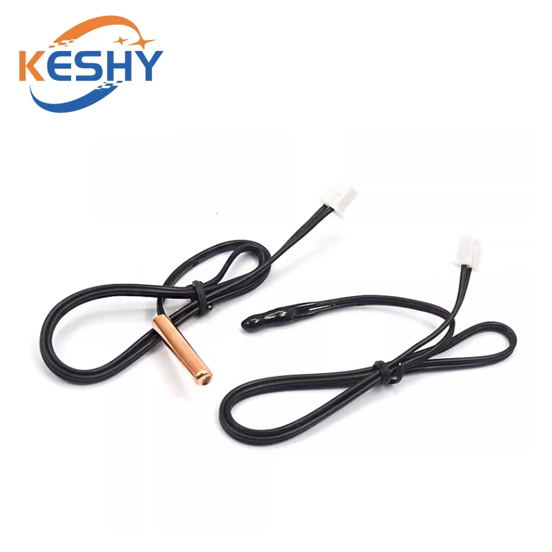 Air Conditioning Temperature Sensor 5K 10K 15K 20K 25k 50K Air Conditioner Tube Sensor Rubber Head Copper Head