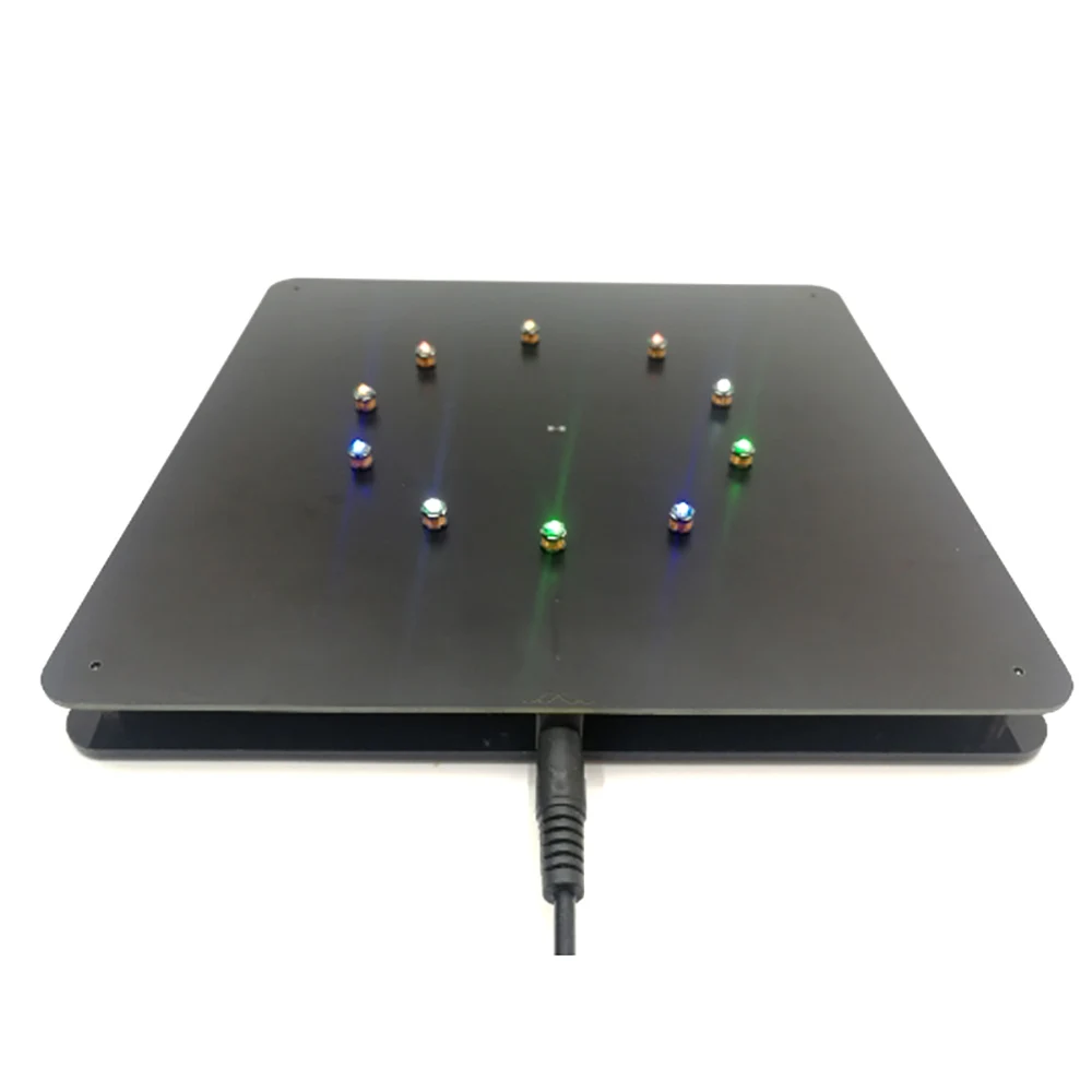 Imagem -02 - Módulo de Carregamento sem Fio Carregador de Bobina Transmissor Mais Led Receiver Luz Faça Você Mesmo Modelo Gundam dc 12v 24v 200 mm