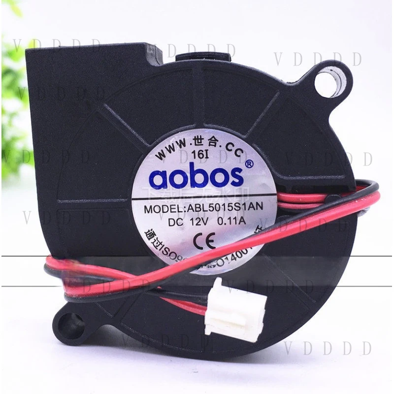 

Вентилятор турбо AOBOS ABL5015S1AN DC12V 0.11A 5015 5 см (1 шт.)