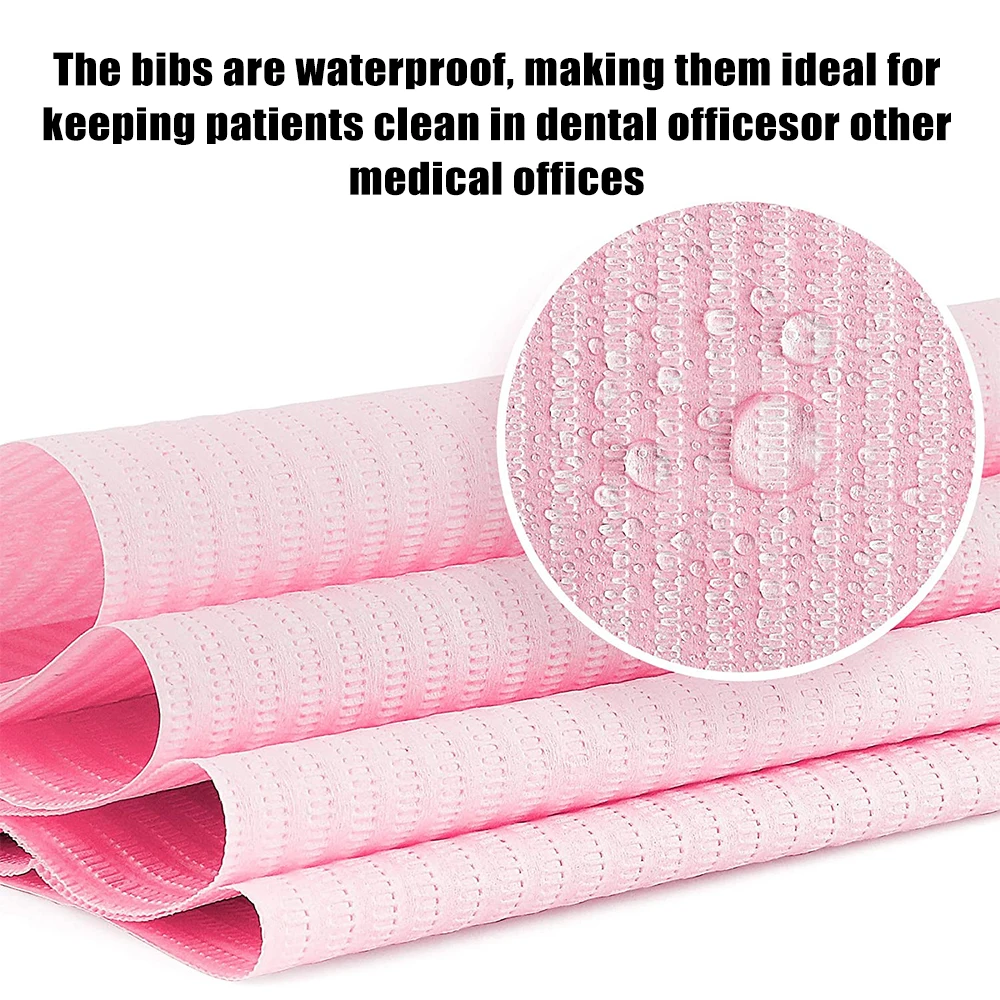 Disposable Tattoo Clean Pad Pink Tattoo Table Covers Cleaning Wipes Waterproof Beauty Makeup Tattoo Accessories Tattoo Bibs