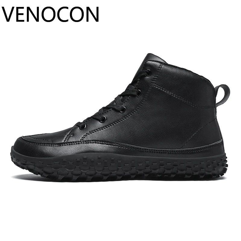 VENOCON بيرفوت الحد الأدنى نمط الكرة واسعة الأنف تو صندوق المشي المشي لمسافات طويلة درب الأحذية أحذية رياضية الأحذية للرجال رجل امرأة