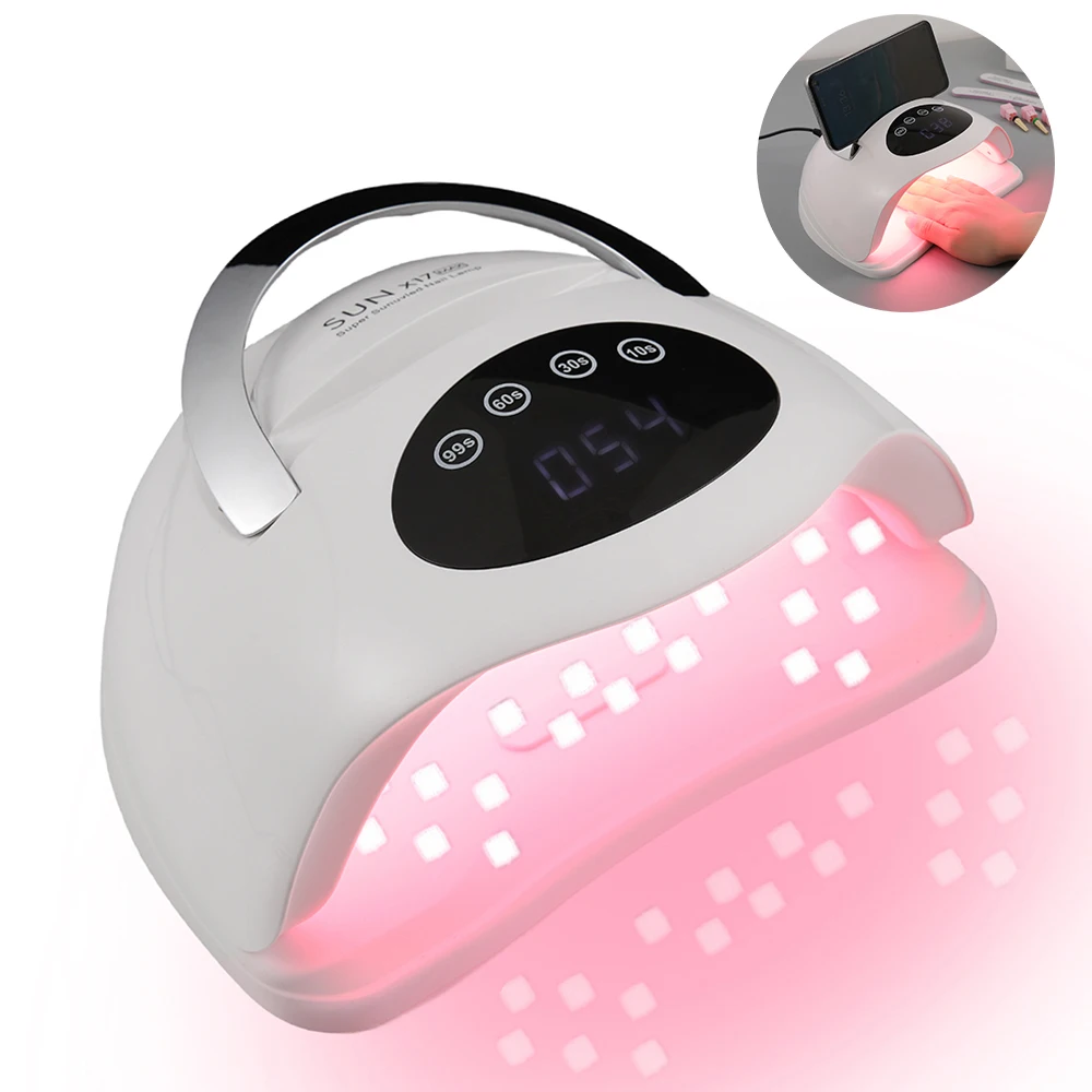 Lampe à ongles professionnelle 72 LED, SUN X16/ X17/ X19/ X20 MAX, pour gel N64, séchage rapide, salon de manucure