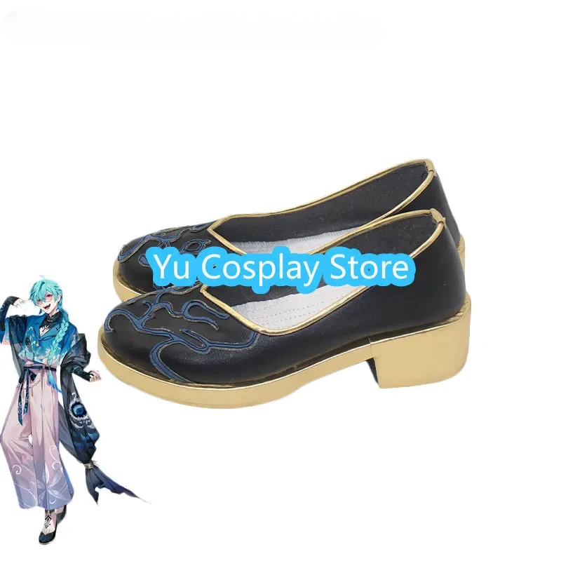 HANGYON Cosplay Shoes PU Leather Shoes Halloween Party Boots Cosplay Prop Custom Made