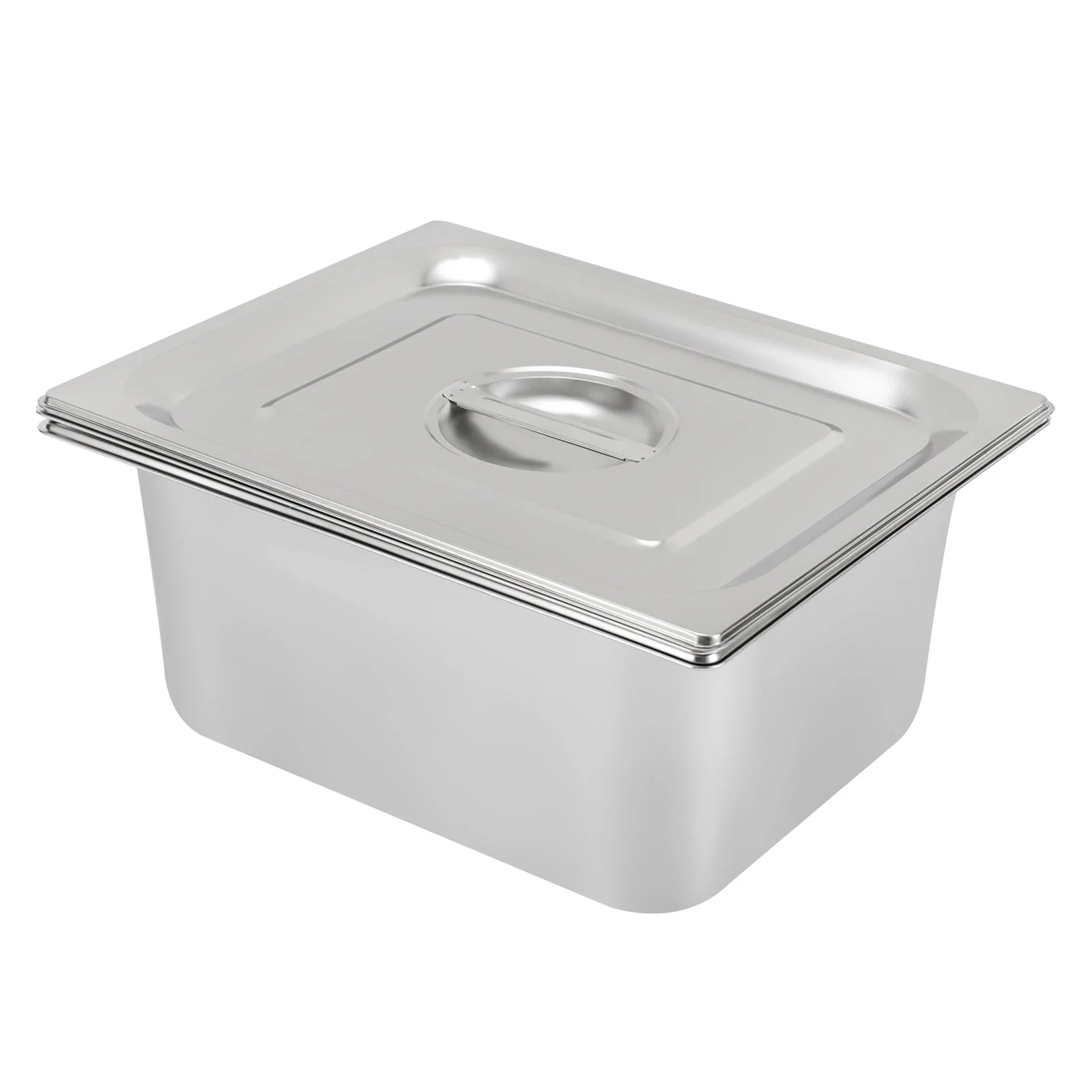 

32,5*26,5 см полноразмерная сковорода для отеля, серебряная крышка, ресторанные принадлежности для ресторанов, отелей, компаний для общественного питания