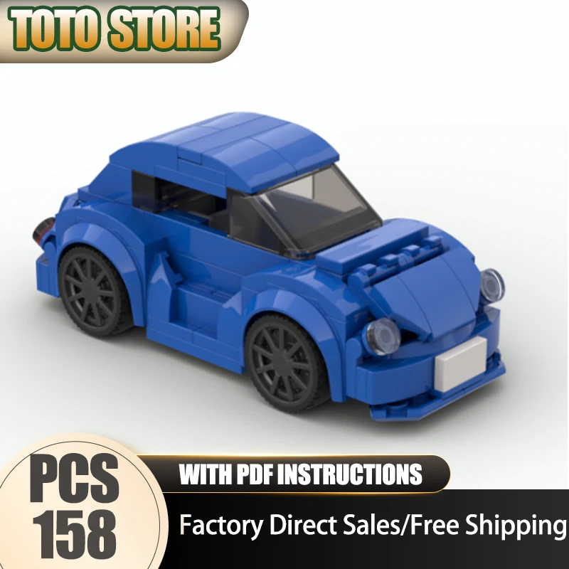 

Чемпион Скоростные автомобили Moc Строительные блоки Модель жука Технология Кирпичи Сборка Модель городской автомобиль Праздничное замыкание Подарки Игрушка