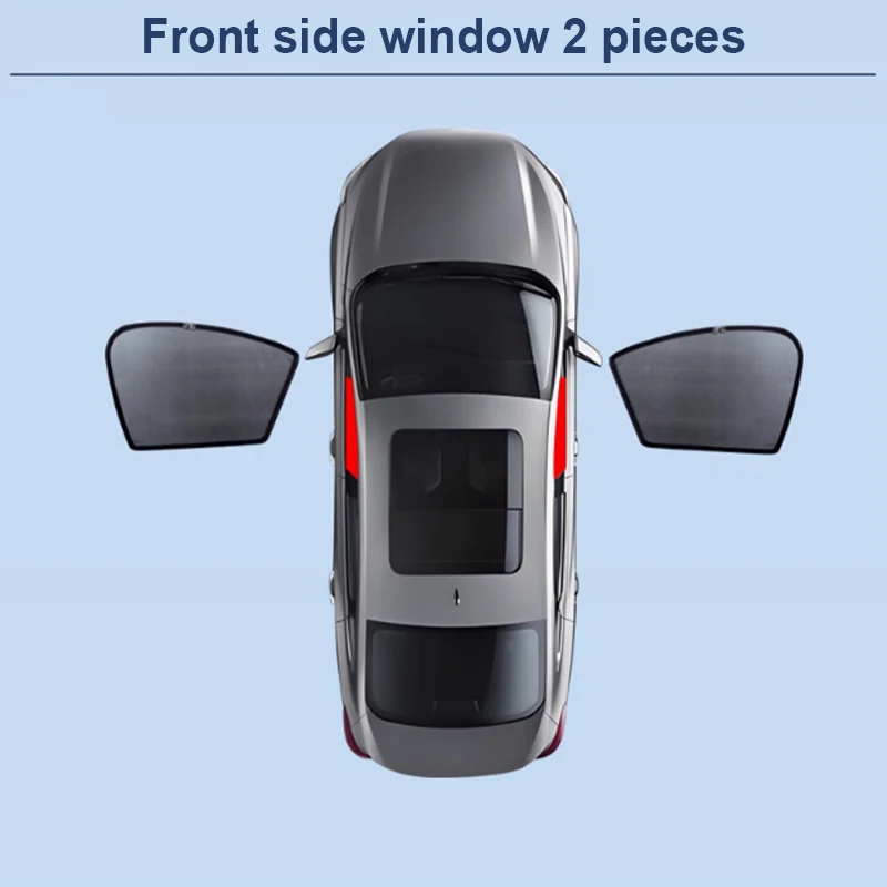 Sun Shades For MG MG4 EV MULAN EH32 2022-2025 Sunshades Magnetic Privacy Protection Visor Curtains Windows Auto Accessories image 3