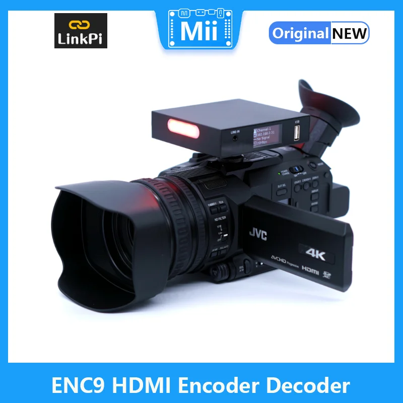 Codificador SDI HDMI NDI 4k30 1080P60 NDI5, intercomunicador Tally de baja latencia, NDI-1