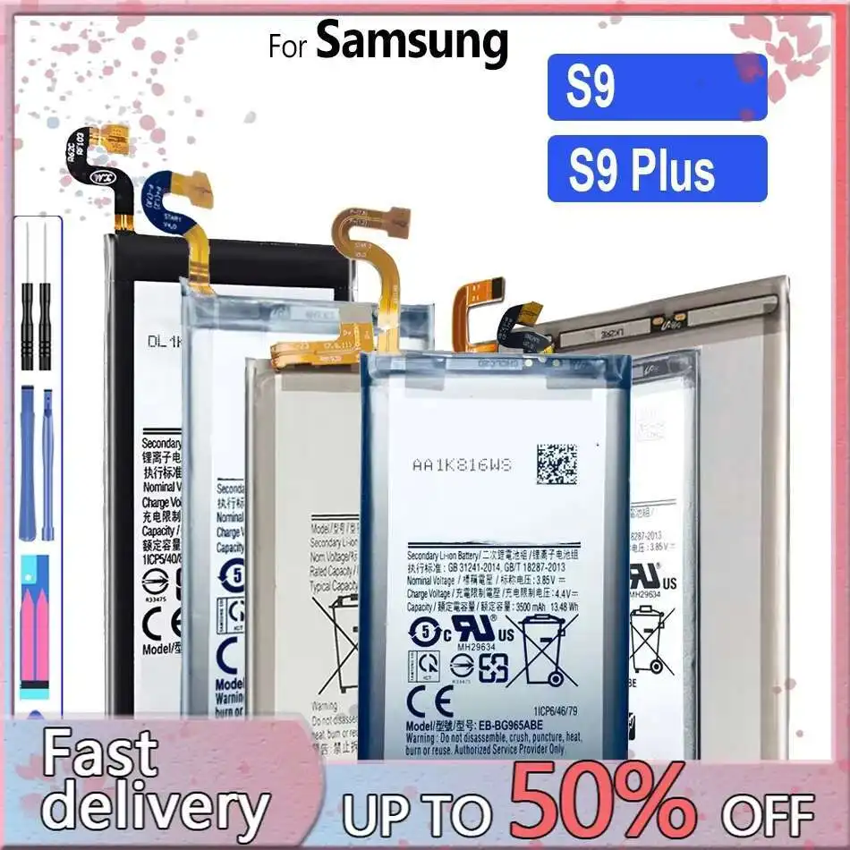 

EB-BG960ABE EB-BG965ABE аккумулятор для Samsung Galaxy S9 S 9 G9600 SM-G960F S9Plus S9 Plus G9650 S9 + G965F высококачественные батареи