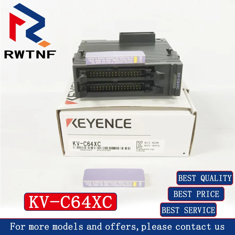 Brand New Genuine KV-C64XC KEYENCE programmable controller module