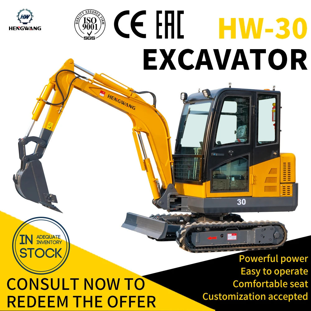 حار بيع حفارة صغيرة 3 طن حفارة مجنزرة محمل هيدروليكي حديقة استخدام محرك كوبوتا CE EPA Euro 5 مخصص في المخزون #3