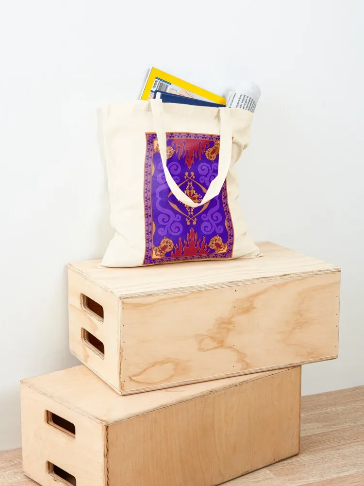 Aladdin 1992 Magic Carpet Tote Bag Lady bag sacs de shopping tote bag screen eco folding