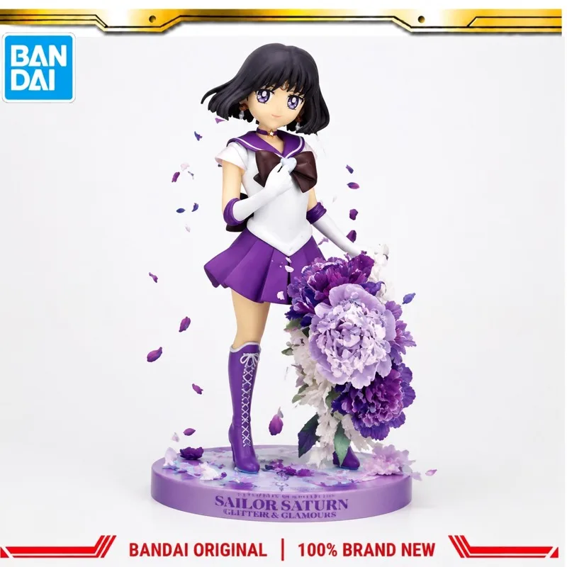 In Stock Bandai Original Banpresto Sailor Moon Tomoe Hotaru Action Figure Model Doll Brand New Boxed Anime Characters Toys Model