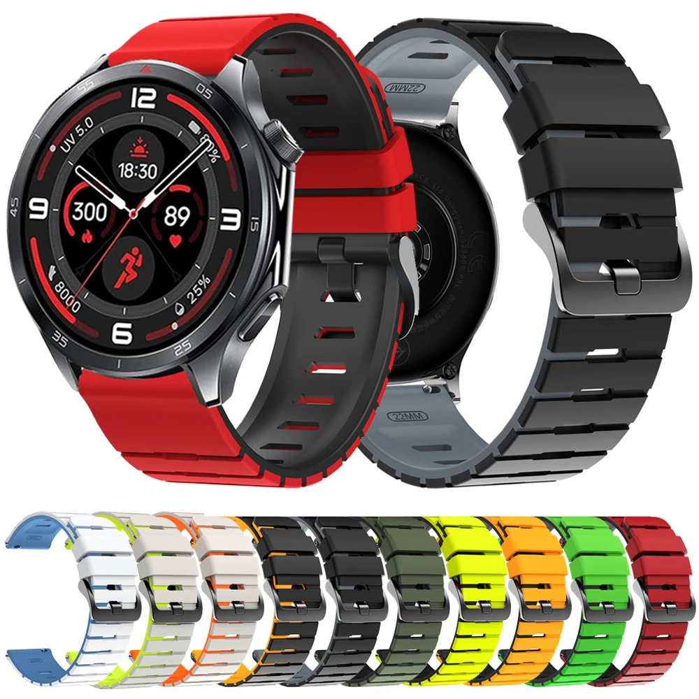 22Mm Silicone Strap…