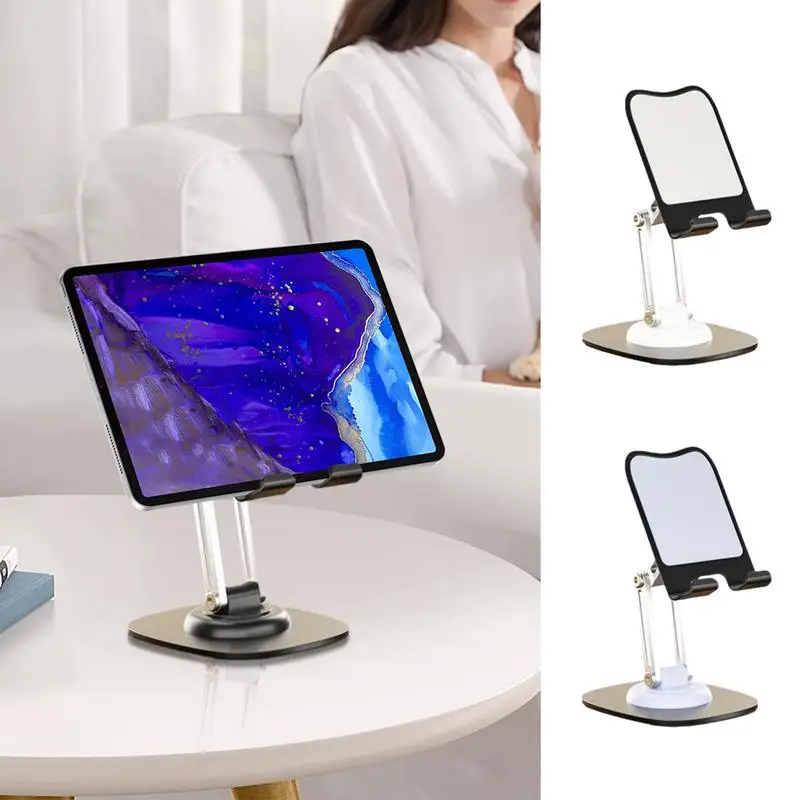 Soporte para teléfono móvil giratorio de 360 grados soporte para teléfono multifuncional soporte para teléfono móvil plegable portátil con altura ajustable