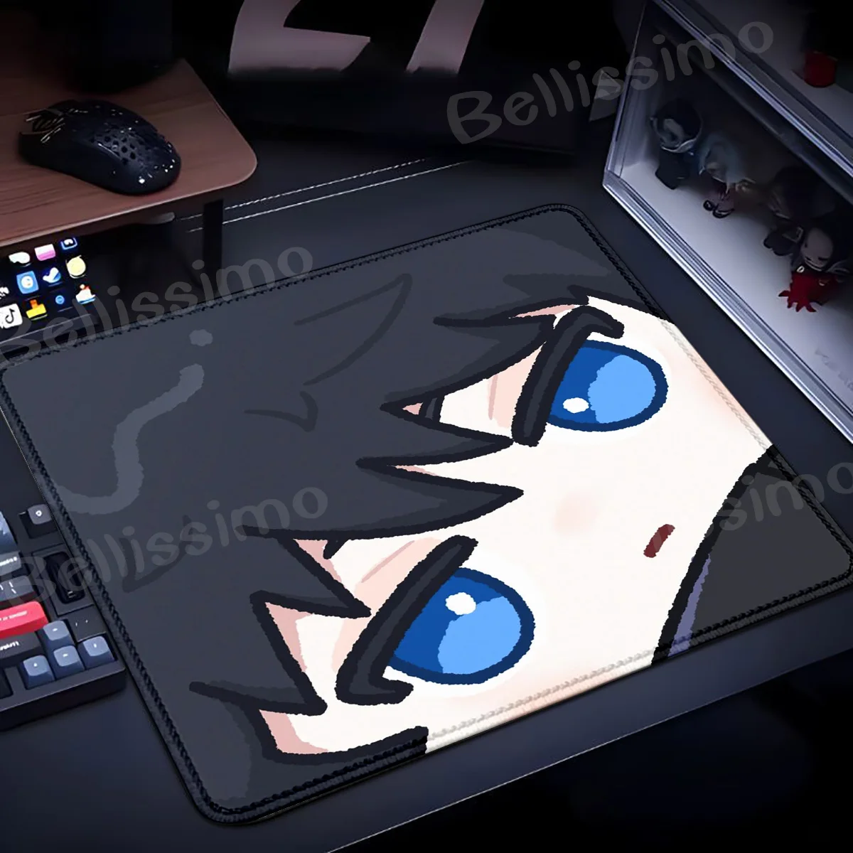 Gamer Small Anime Gaming Accessories Mouse Pad HD Cute Headshot Jujutsu Kaisen Desk Mat Keyboard Mouse Mat Gojo Satoru Mousepad