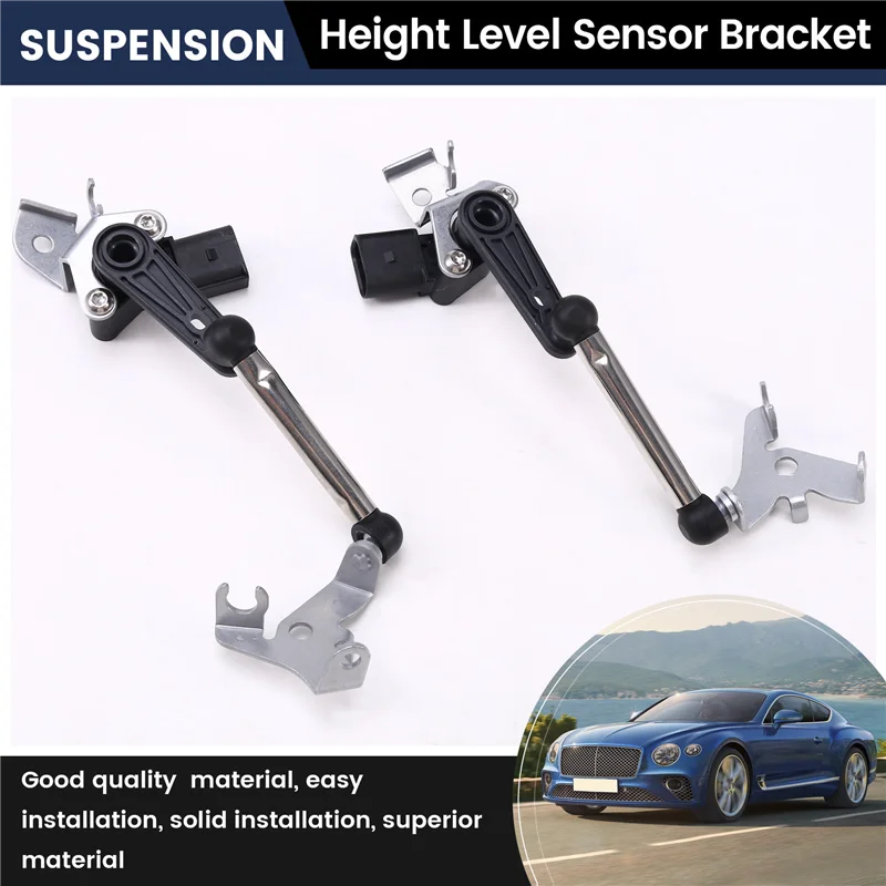 

ABXN-1Pair Rear Height Level Sensor Bracket 971616571 971616572A For Porsche Panamera 971 Bentley Continental GT 2018-2024