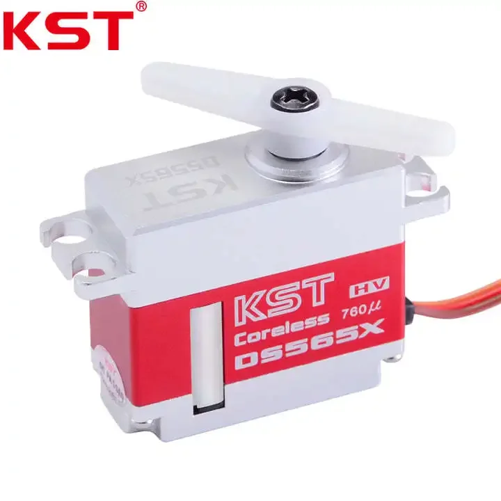 High-speed KSTDS565X HV Digital Metal Gear Servo for Remote Control Airplanes with 6kg.cm Torque and 0.04sec Response Time