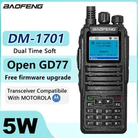 1701 Radio Baofeng Digital Walkie Talkie Dual Mode Analog Two Way Radio Open Gd77 Dual Time slot Tier 1+2 Ham Dr 1801