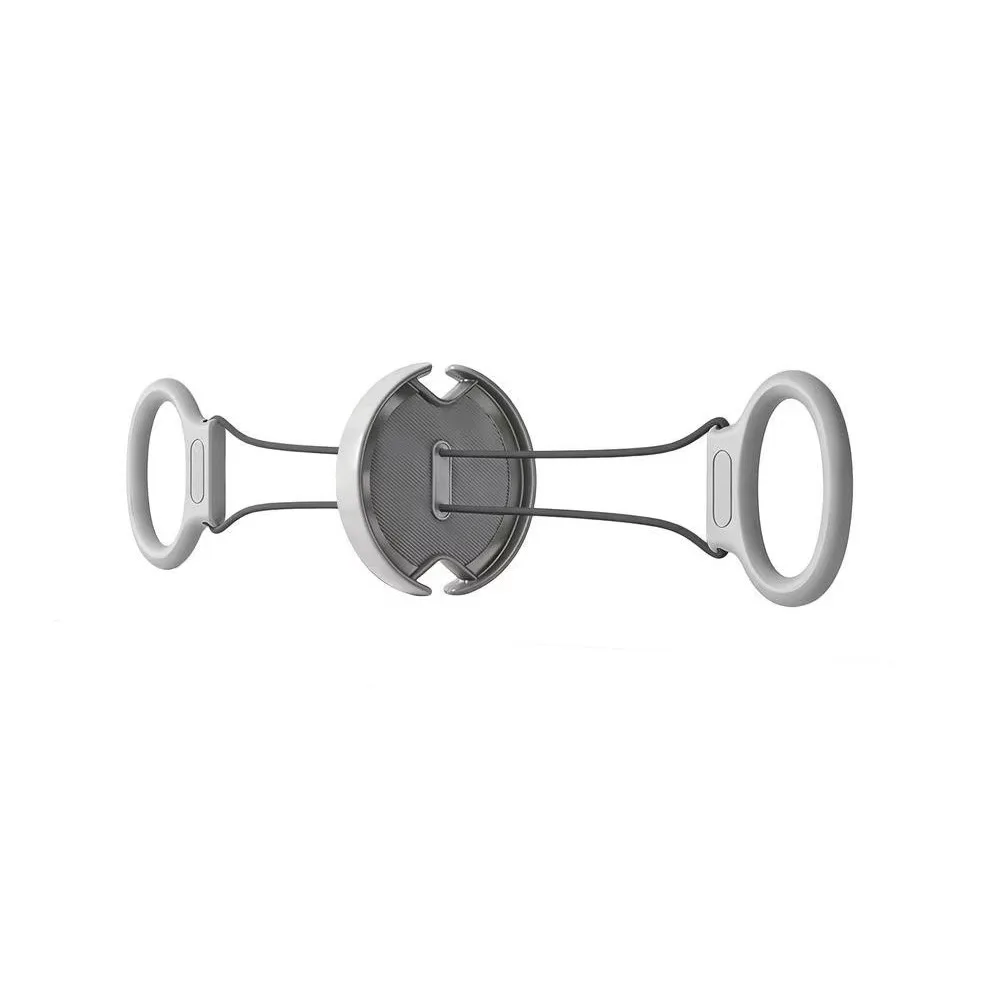 Adjustable Arm Chest Trainer Anti-Slip Handle Flywheel Rotation Chest Expander Strength Trainer Foldable