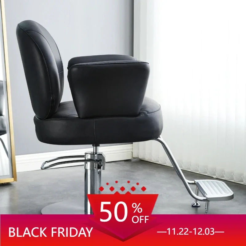 

Beauty Salon Reception Barberia Armchairs Furniture Dressing Professional Barber Chair Aesthetic Center Chaisse Barten Stool
