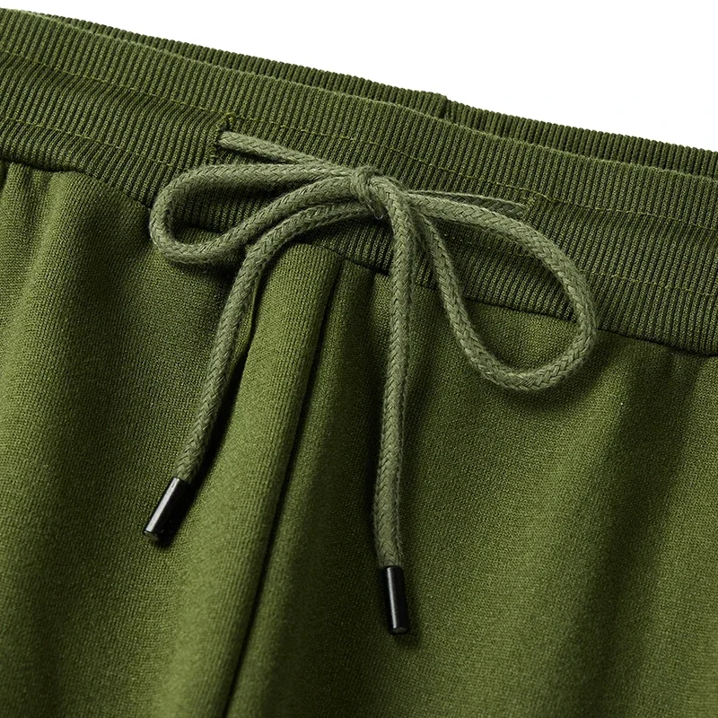 Nowy jesienno-zimowy dwuczęściowy zestaw sportowy z kapturem i spodniami dla mężczyzn S - 3XL dres do codziennej aktywności