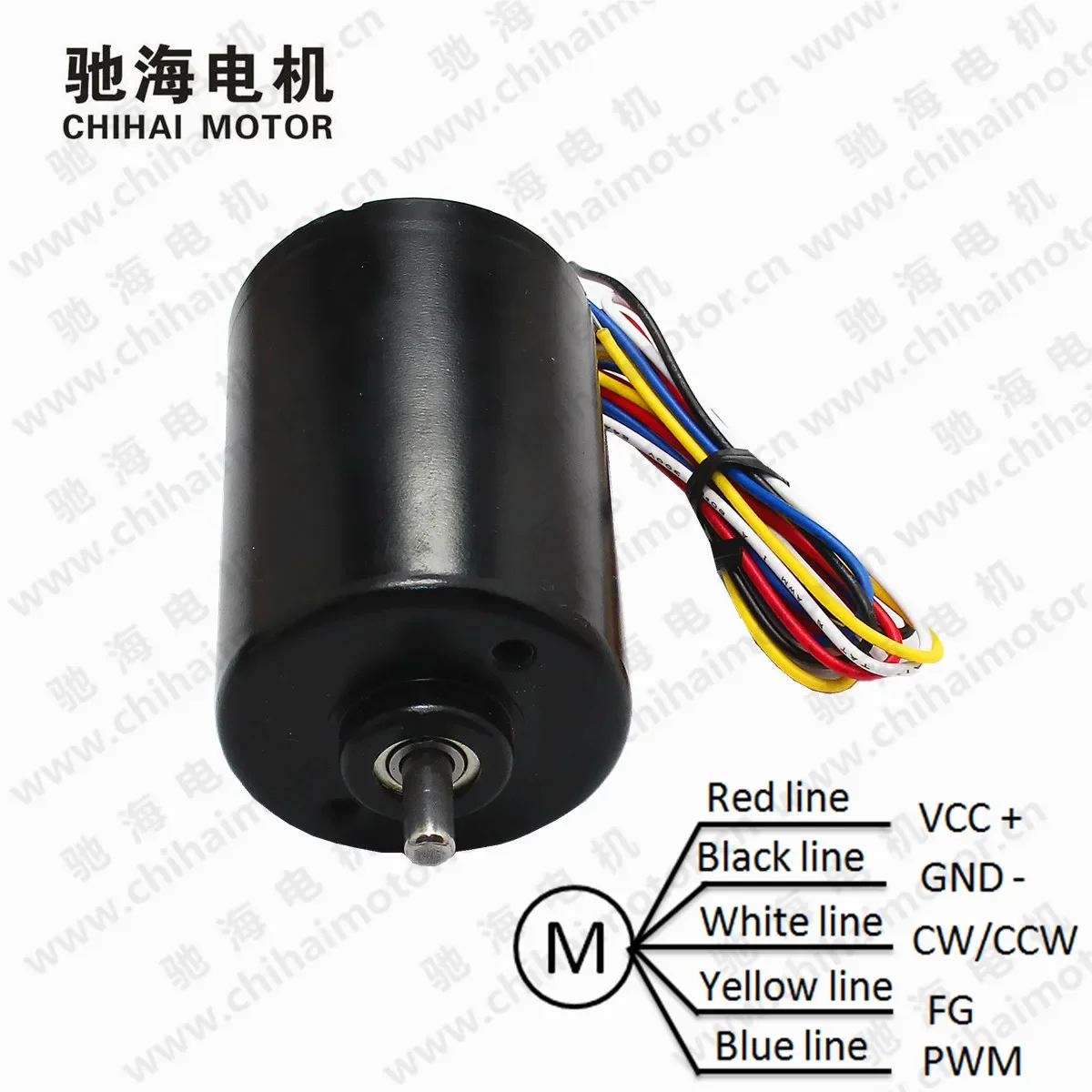 

DC12V / 4000RPM 24V / 8000RPM BLDC4260 Brushless Permanent Magnet DC Motor Built - In Drive