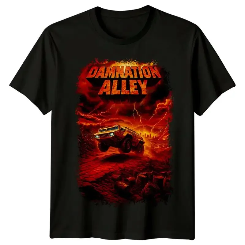 Damnation Alley 1977 Movie Poster Inspired T shirt Retro 80s