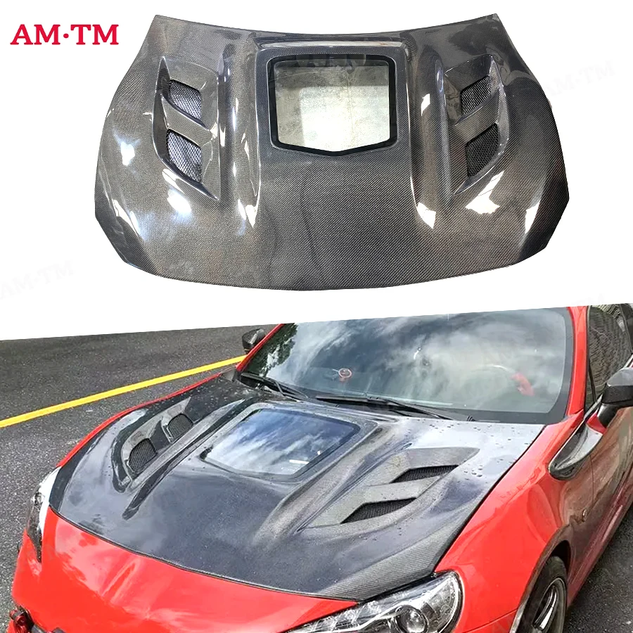 

Капот двигателя из углеродного волокна для Toyota GT86 Subaru BRZ, крышка двигателя из углеродного волокна, замена установки, капот автомобиля