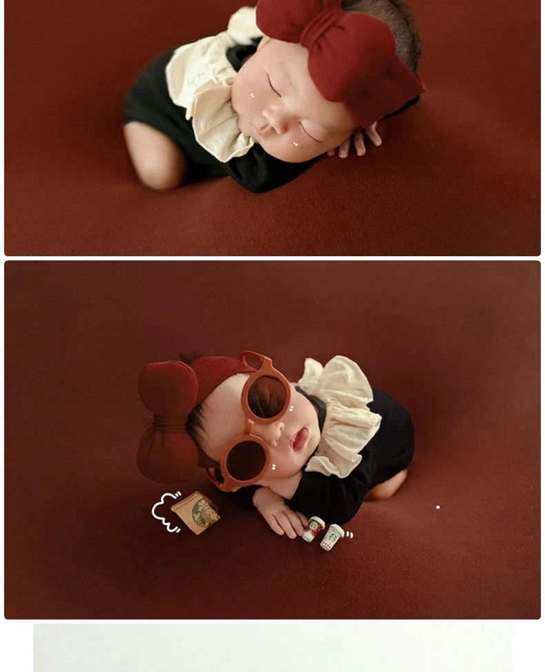 بدلة صور للأطفال حديثي الولادة بدلة رأس حمراء معطرة صغيرة بدلة قفز فنية للاستوديو صور بعد الولادة صور الدعائمАККСФСФСФСФСФСГКСФСВКСВКСВАСДСФСН