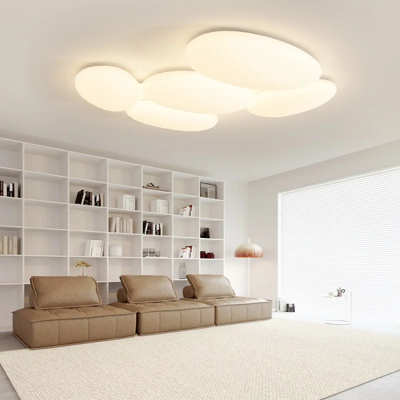 Nordic Minimalist Ceiling Lamp design milky white light For Bedroom kids Light Restaurant aesthetic room ceiling light fittings