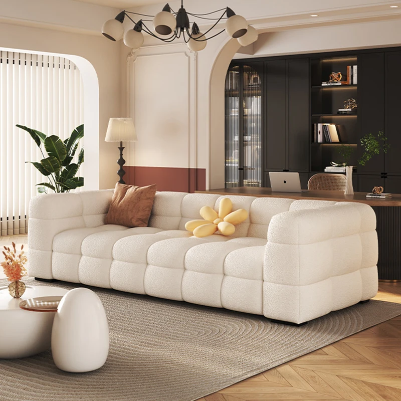 

！@Wholesale Modern Sectional Sofas Set Furniture Manufacturer Comfortable White Fabric Couches Sofa