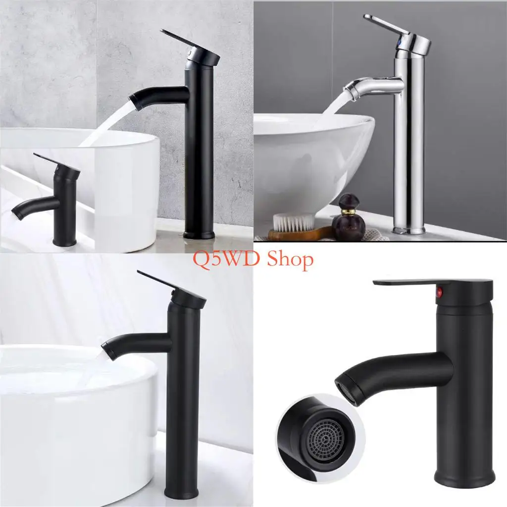 

Q5WD Одиночный рычаг смеситель для бассейна Tap Hot/холодный регулируемый кран для мытья базина