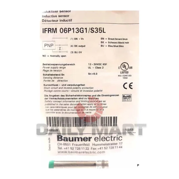 

Новый в коробке датчик Ifrm06p13g1s35l, новый оригинальный точечный Plc