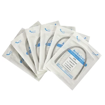 10 pz/pacco AG fili per arco ortodontico dentale in acciaio ...
