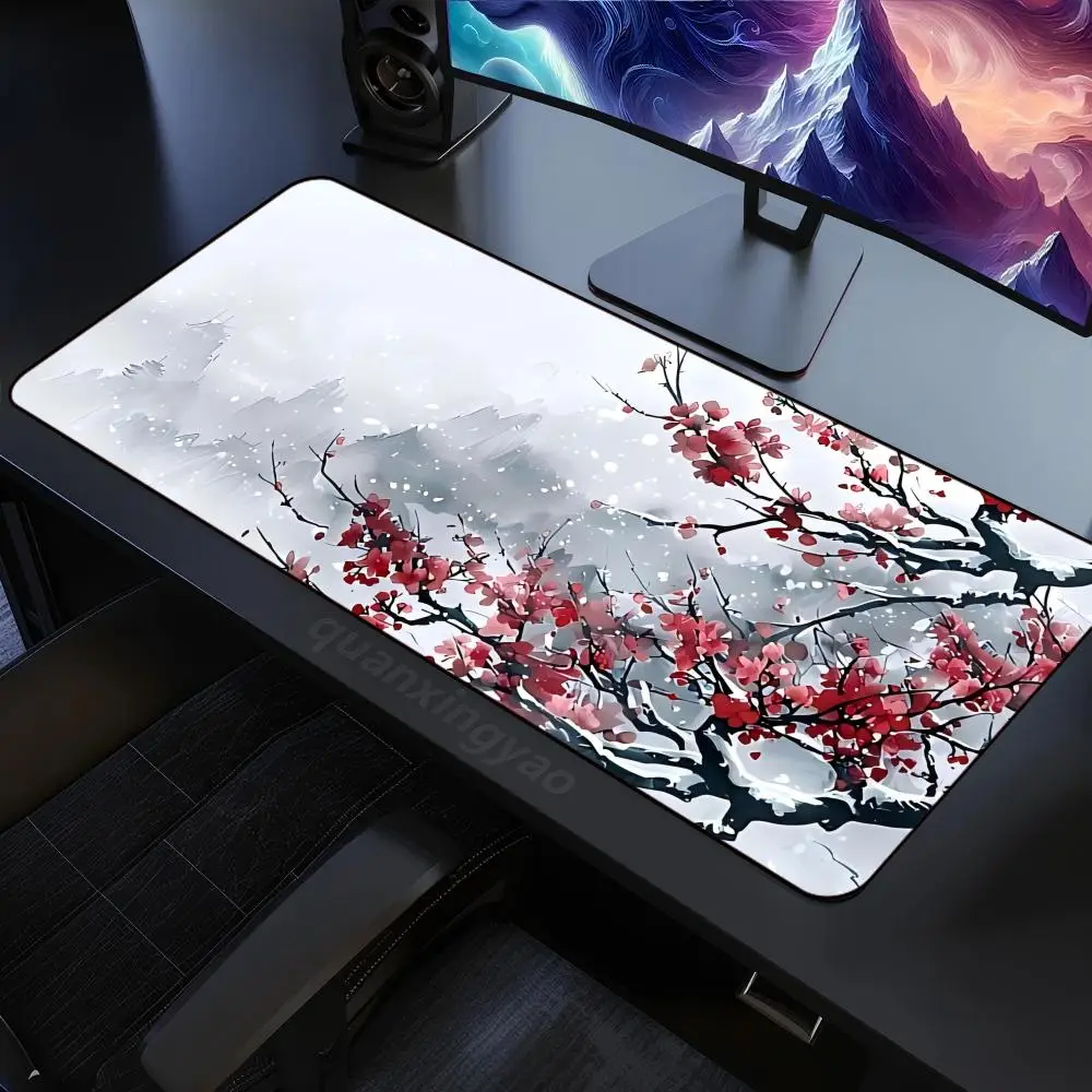 

Коврик для мыши с пейзажным рисунком Mairuige, резиновый противоскользящий коврик для компьютера, офиса и игр, небольшой декоративный коврик для стола