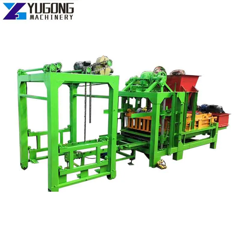 YG Low Investment Interlocking Hollow Automatic Block Molding Cement Brick Block Making Machine Price